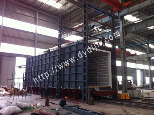 全纤维大型台车式回火炉